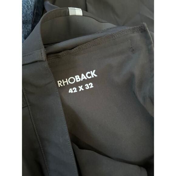 Rhoback Men's Navy Blue Performance Chino Pants Size 42X32 - Picture 3 of 9
